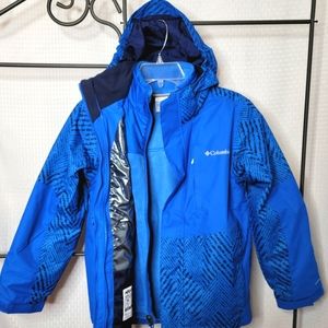 Columbia 2 piece Coats Interchange Bugaboo II Fleece Jacket sz 7